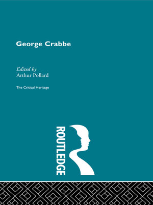 cover image of George Crabbe